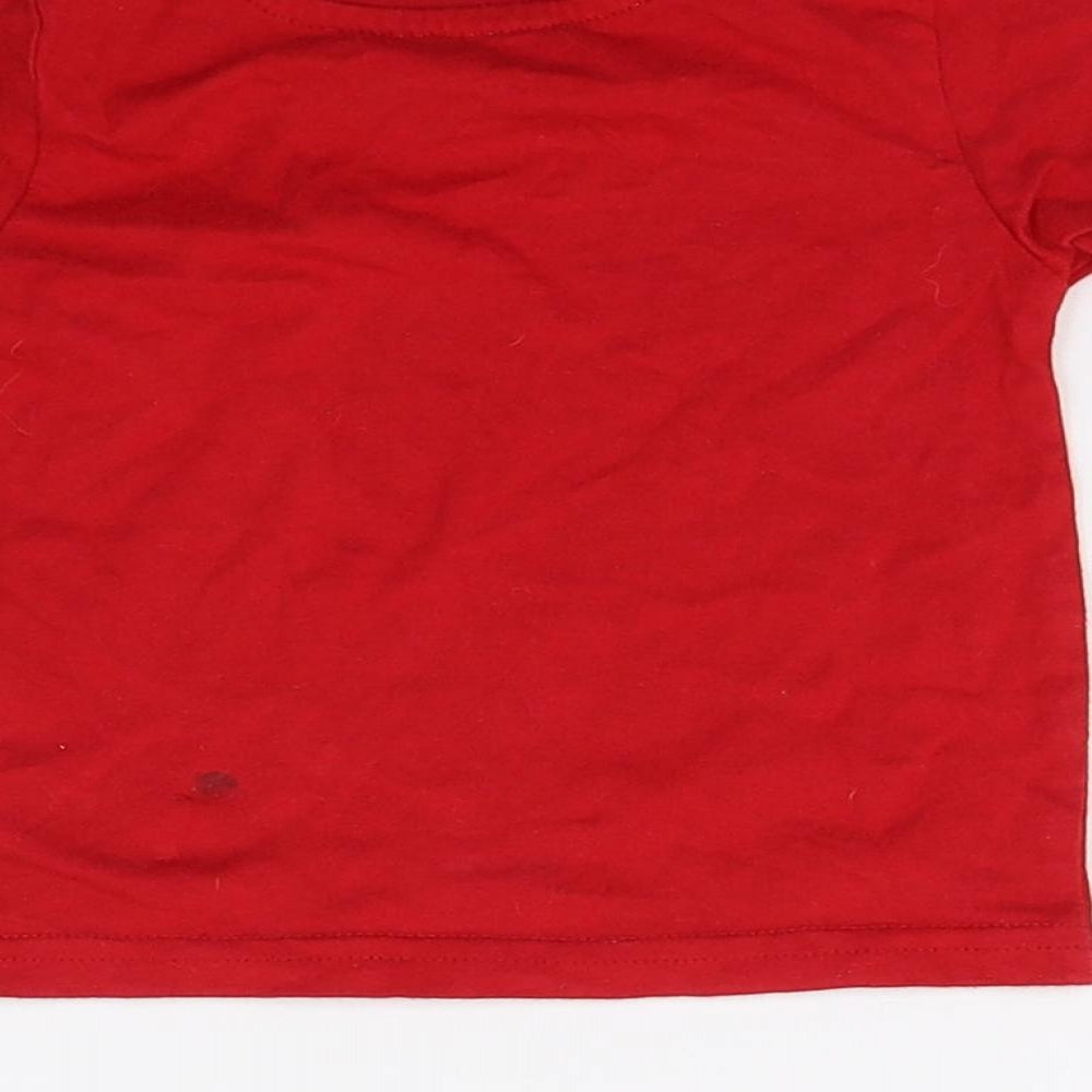 Primark Boys Red   Basic T-Shirt Size 3-6 Months  - Mamma's Boy