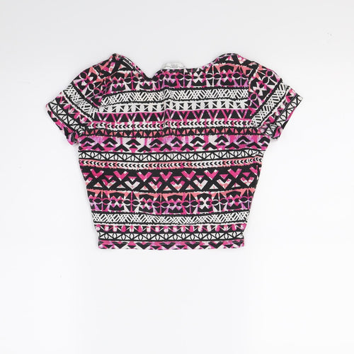 New Look Womens Pink   Basic T-Shirt Size 8