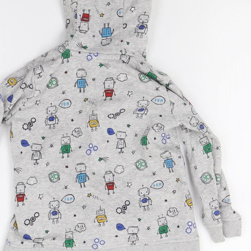 George Baby Grey   Pullover Jumper Size 12-18 Months  - SpaceMan Hoodie