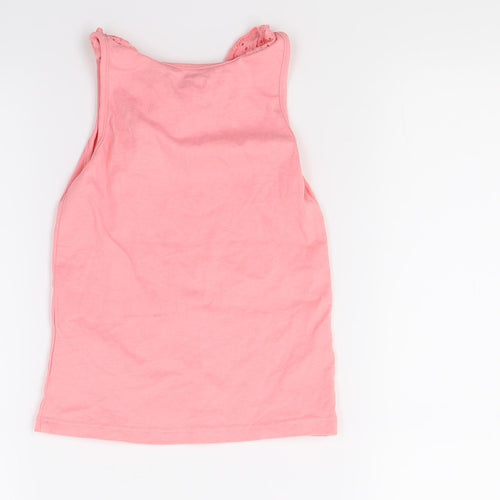 Nutmeg Girls Red   Basic Tank Size 3 Years