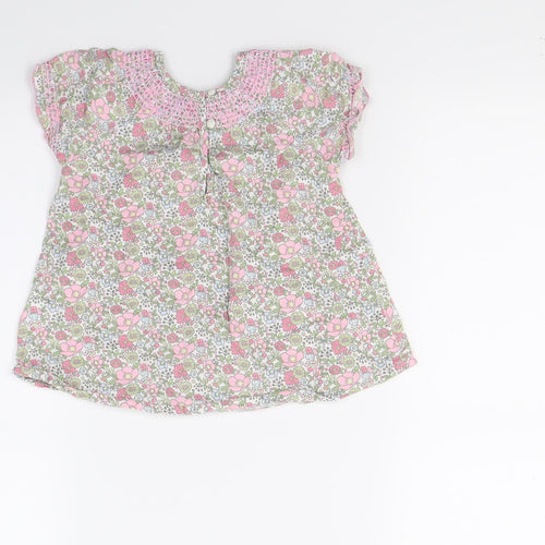 H&M Girls Multicoloured Floral  A-Line  Size 9-12 Months