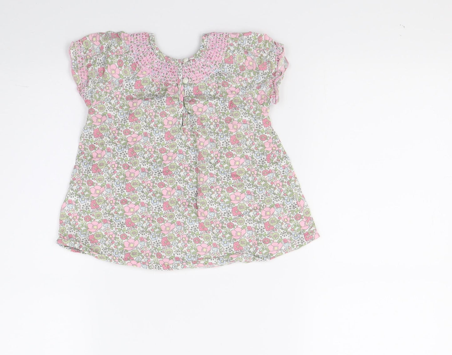 H&M Girls Multicoloured Floral  A-Line  Size 9-12 Months