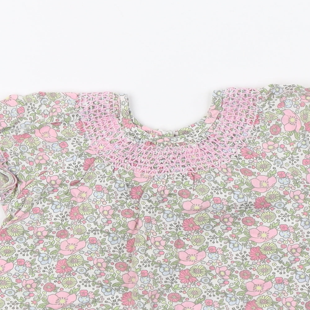 H&M Girls Multicoloured Floral  A-Line  Size 9-12 Months