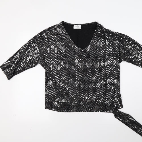 Wallis Womens Silver   Pullover Jumper Size M
