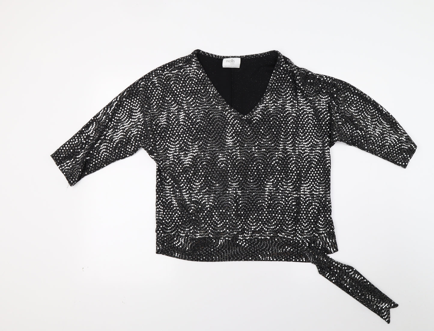 Wallis Womens Silver   Pullover Jumper Size M