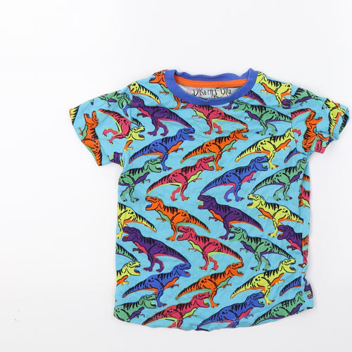 NEXT Boys Blue   Basic T-Shirt Size 2-3 Years  - DInosaur