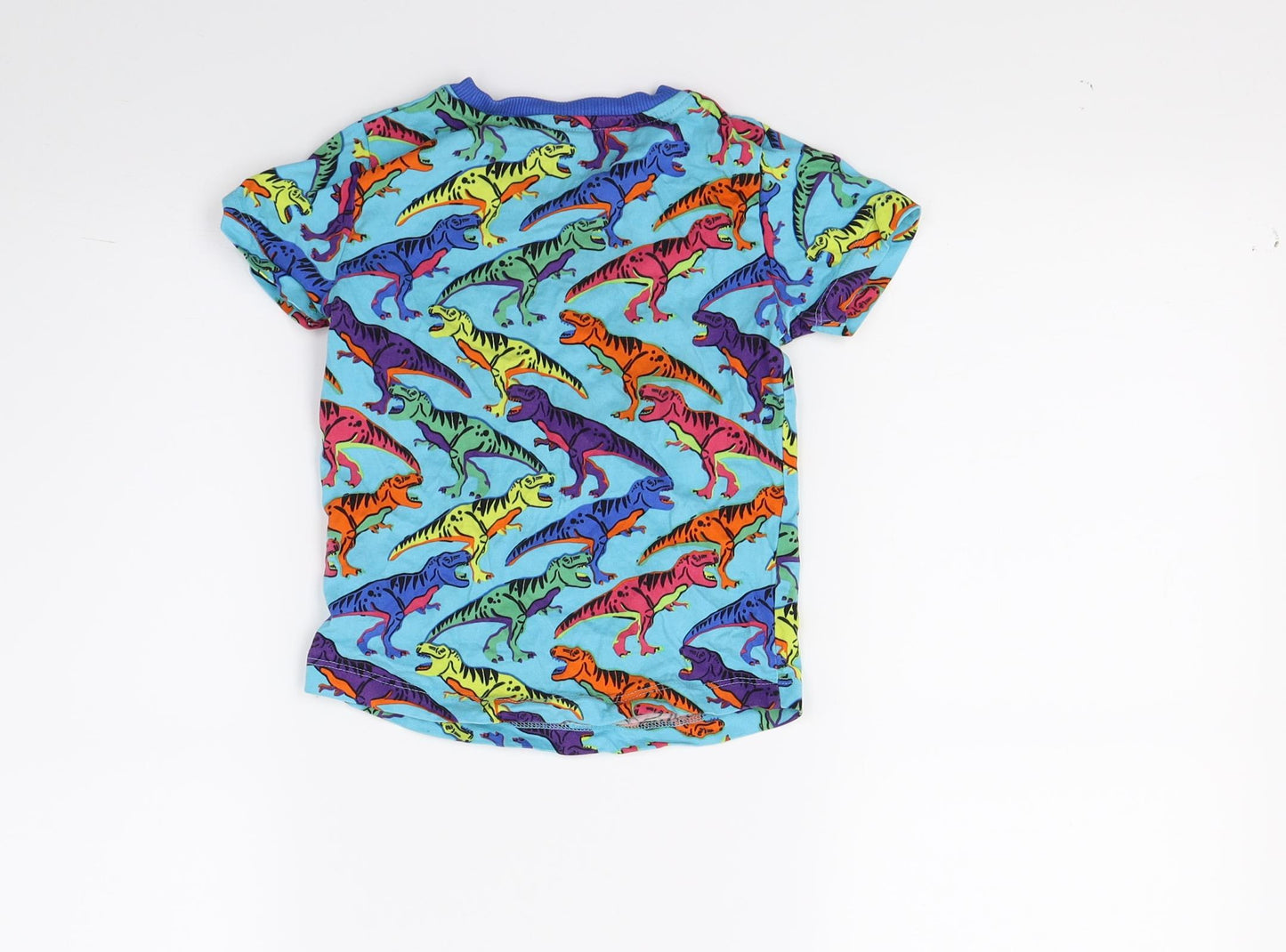 NEXT Boys Blue   Basic T-Shirt Size 2-3 Years  - DInosaur