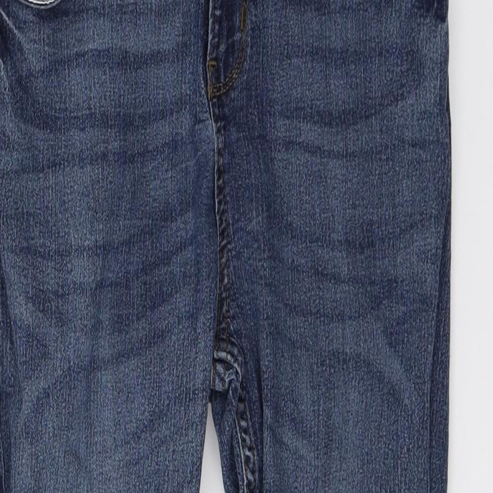 F&F Boys Blue  Denim Skinny Jeans Size 11-12 Years