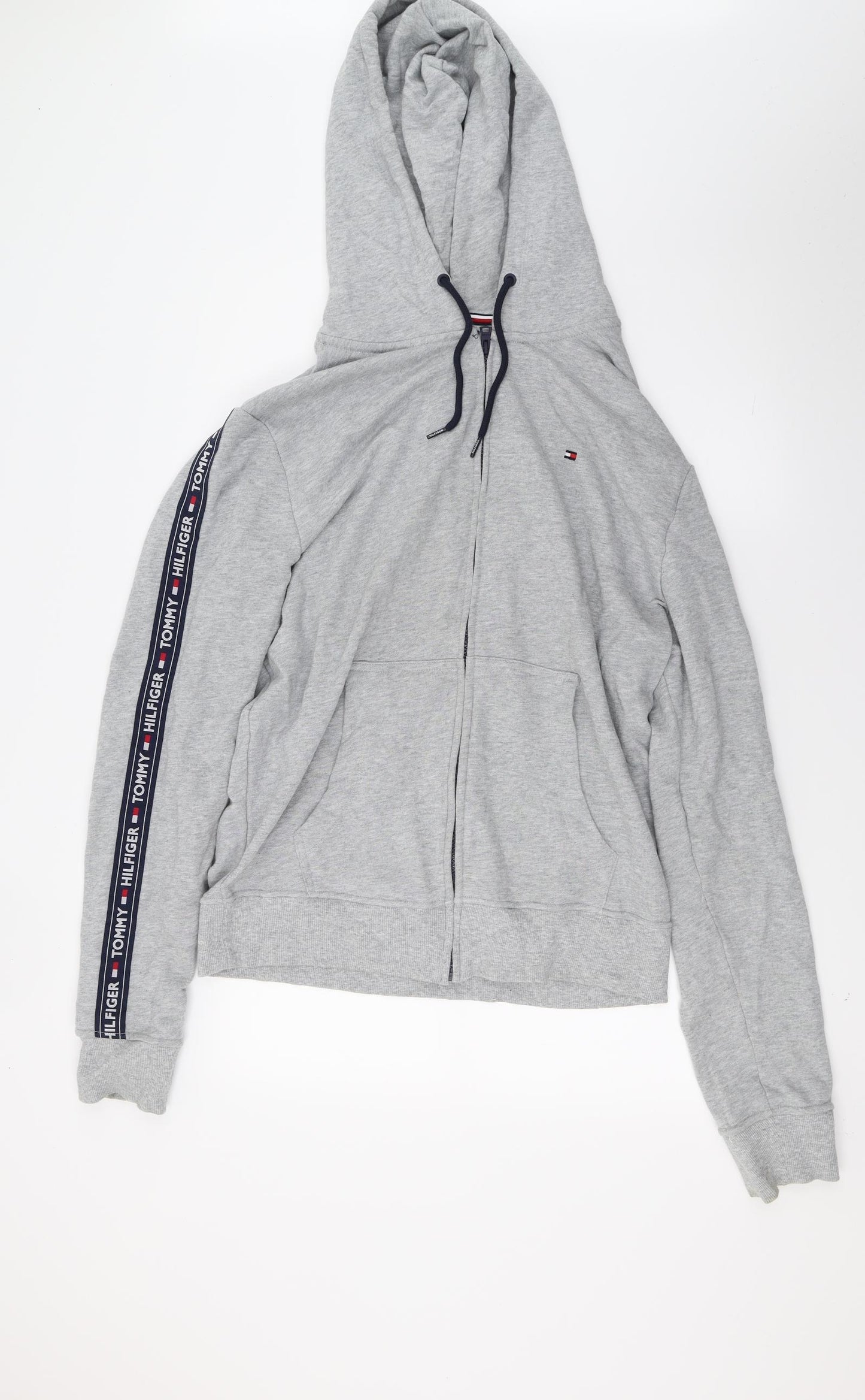 Tommy Hilfiger Mens Grey   Full Zip Hoodie Size XL
