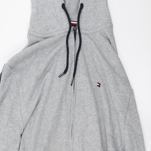 Tommy Hilfiger Mens Grey   Full Zip Hoodie Size XL