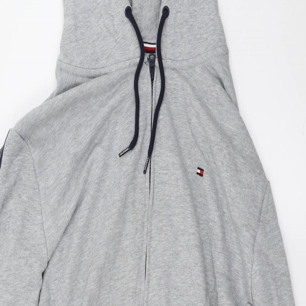 Tommy Hilfiger Mens Grey   Full Zip Hoodie Size XL