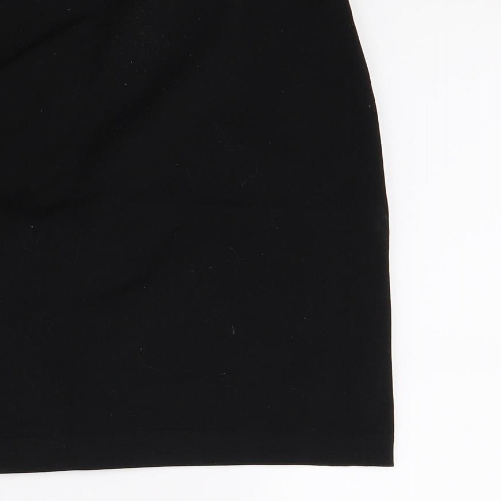 Banner Womens Black   Mini Skirt Size 26 in