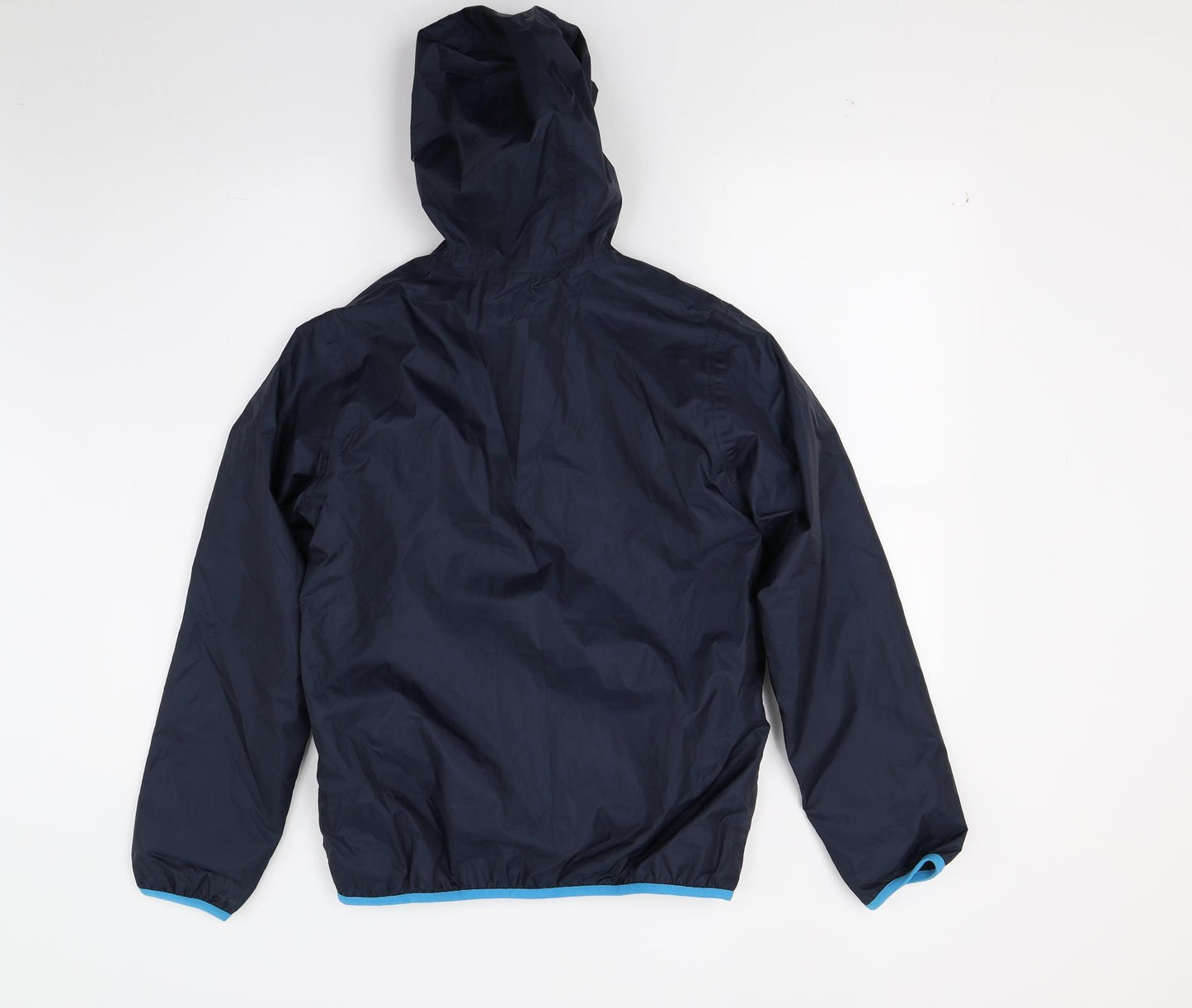 DECATHLON Boys Blue  Canvas Windbreaker Coat Size 12 Years