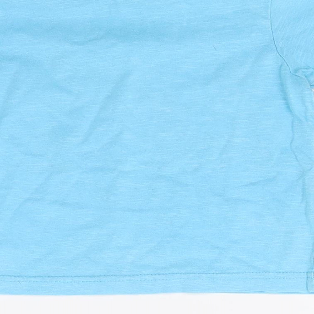 George Boys Blue   Basic T-Shirt Size 12-18 Months  - Chilled & cool