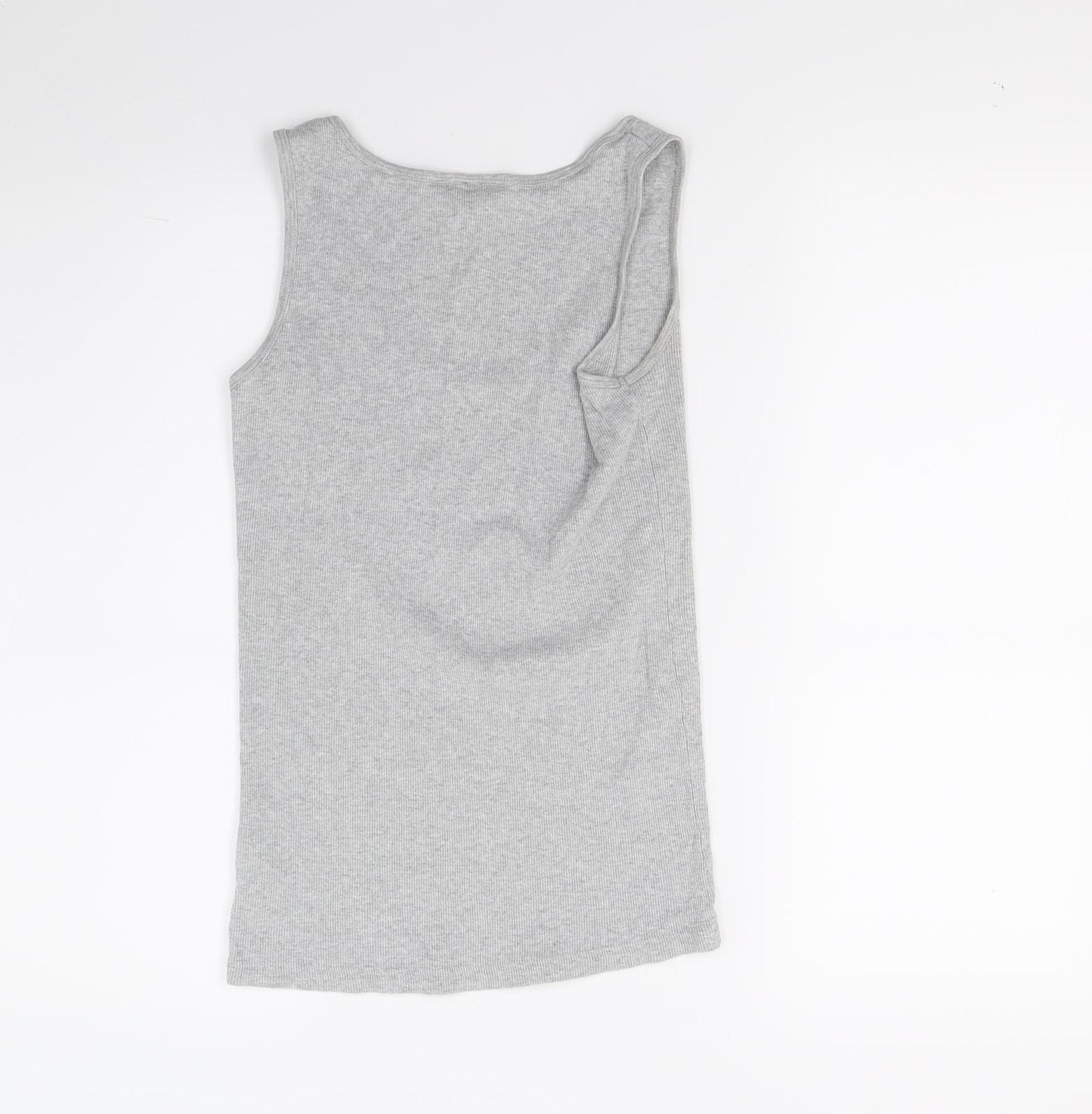 Top shop Womens Grey   Basic Tank Size 10