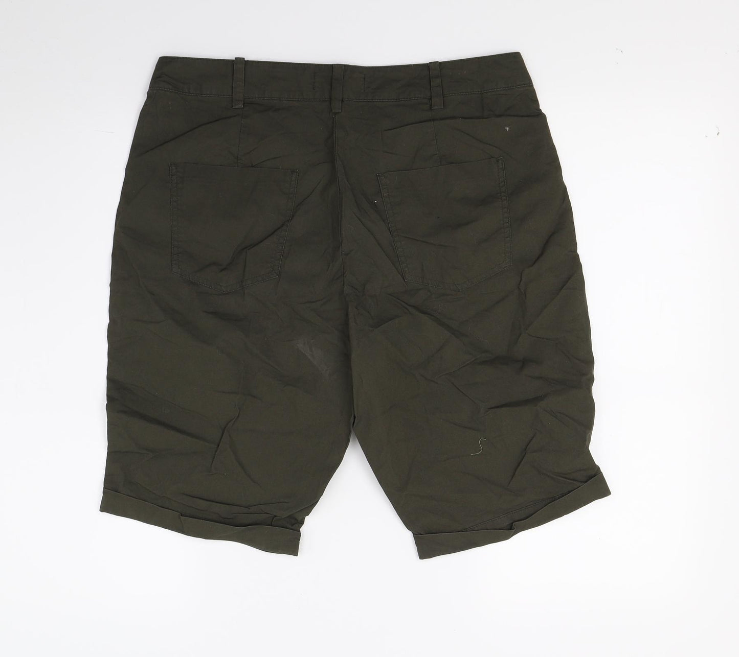 Dorothy Perkins Womens Green   Bermuda Shorts Size 12