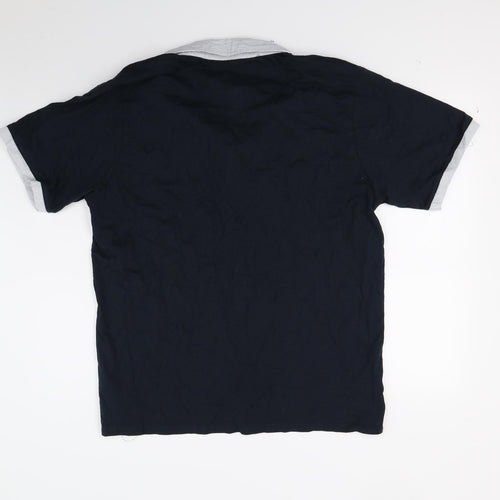 Jeff Banks Mens Blue    Polo Size 2XL