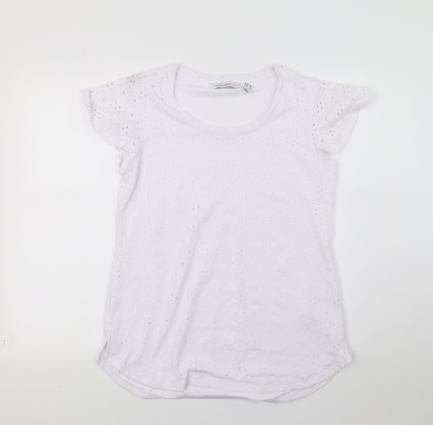 Live Girls White   Basic T-Shirt Size XS
