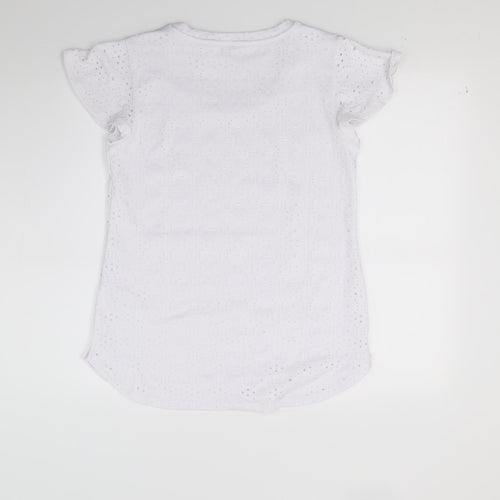 Live Girls White   Basic T-Shirt Size XS