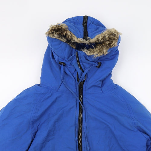 Frenchurch Mens Blue   Jacket Coat Size XS