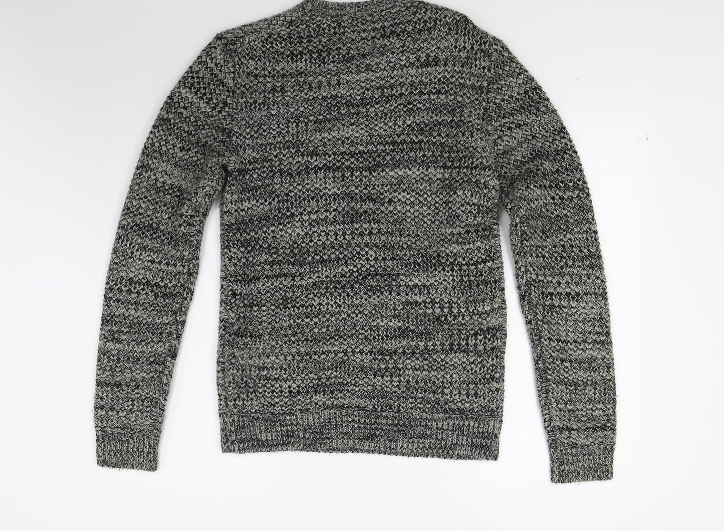 Label Lab Mens Red  Knit Pullover Jumper Size S