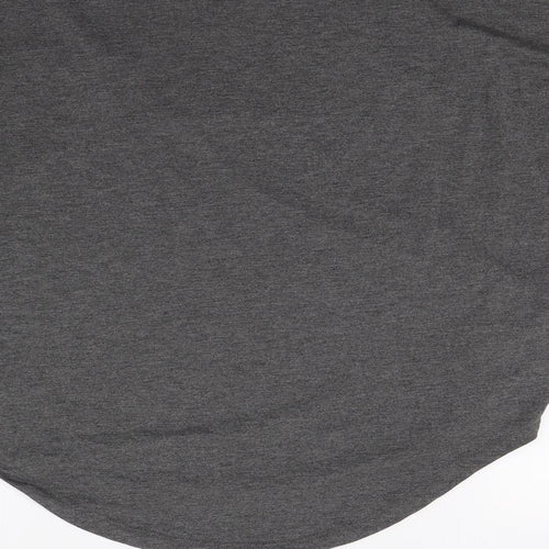 Peacocks Womens Grey  Jersey Basic T-Shirt Size 10