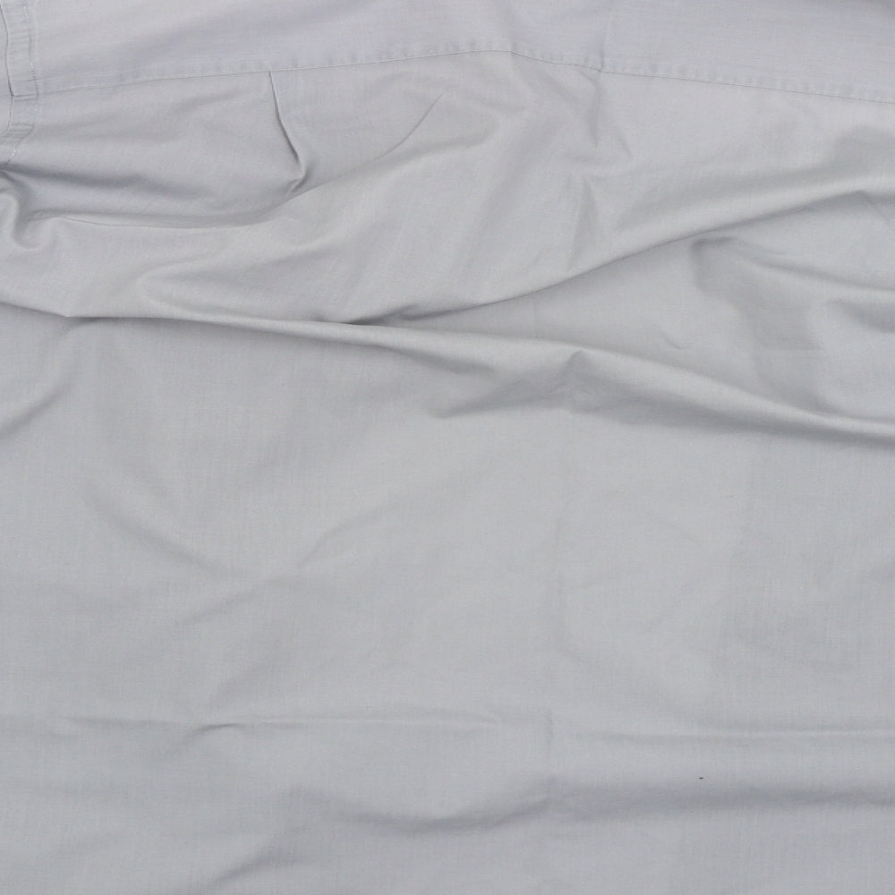 editions Mens Grey    Dress Shirt Size 16.5