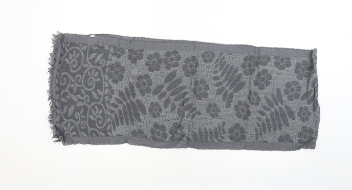 Per Una Womens Grey Floral Shawl/Wrap