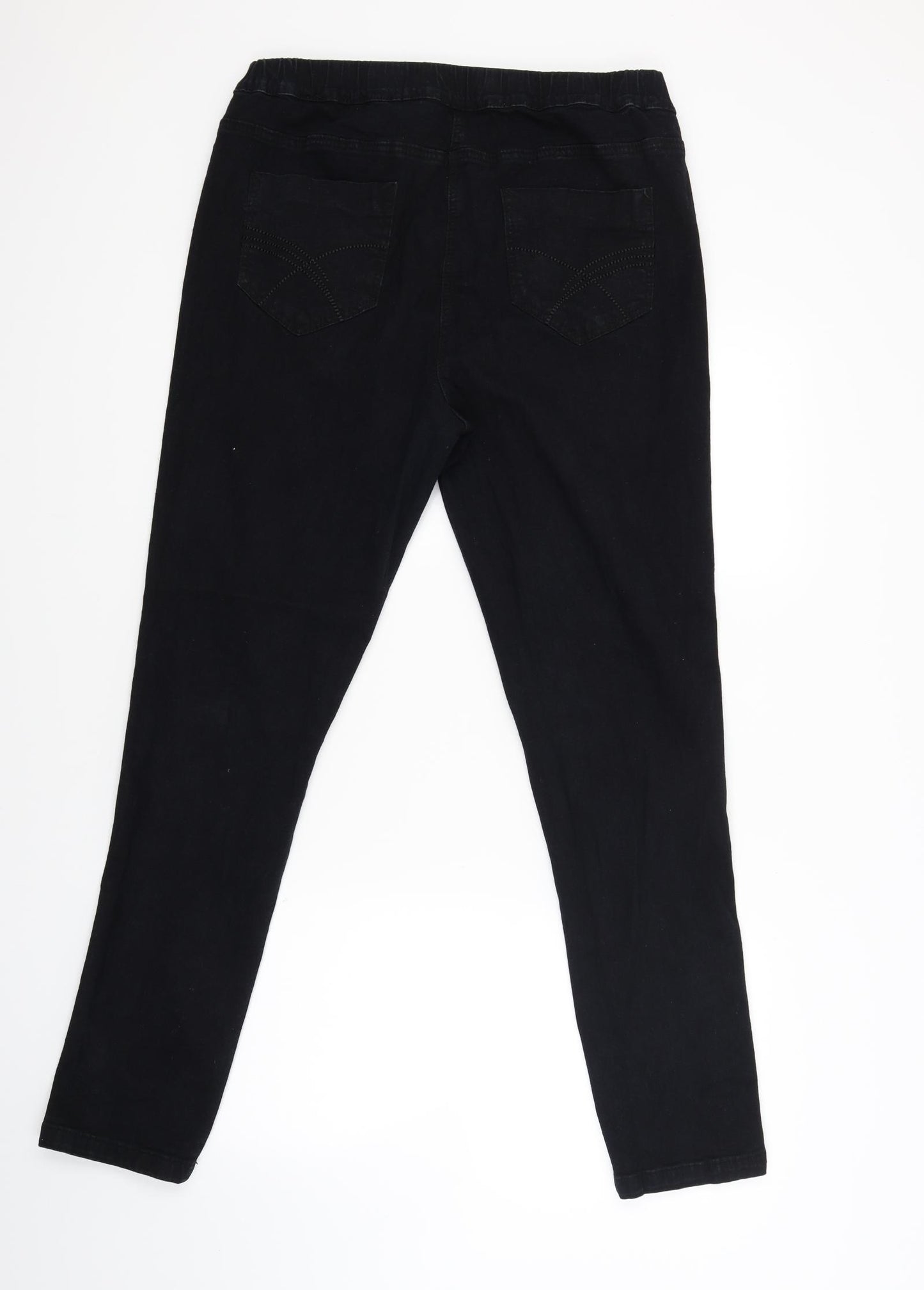 TU Womens Black   Jegging Jeans Size 16 L29 in
