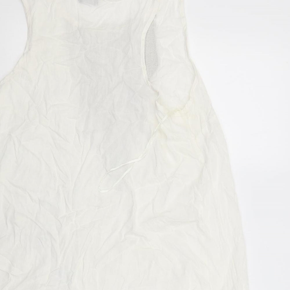 F&F Womens White   Basic Tank Size 12