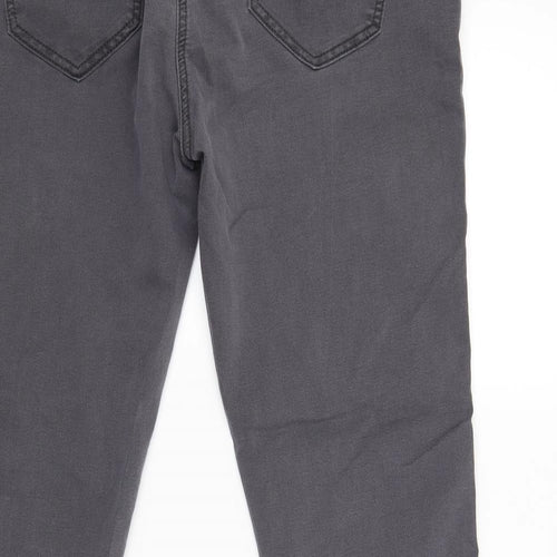 TU Womens Silver   Skinny Jeans Size 14 L27 in