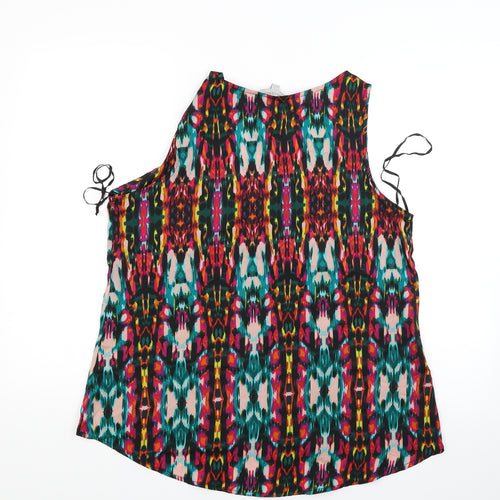 iNFLUENCE Womens Multicoloured Tie Dye  Tank Dress  Size XL