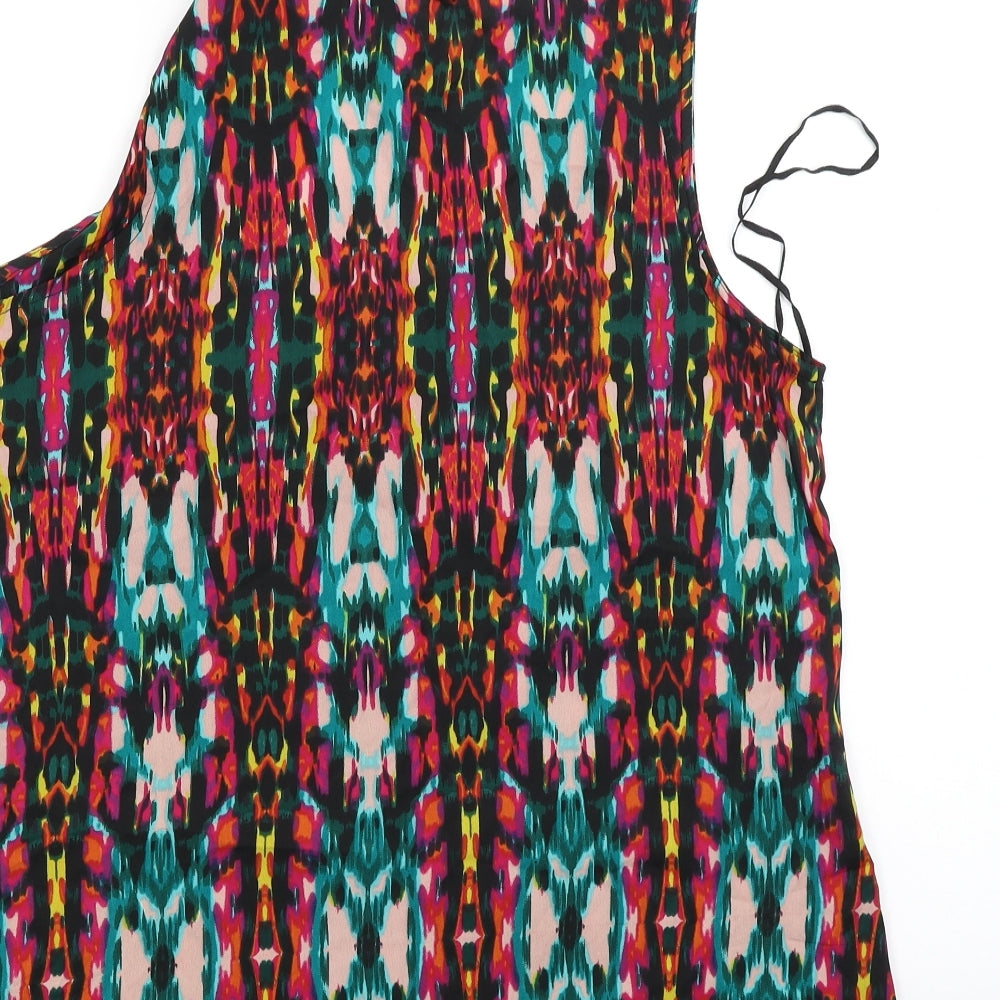 iNFLUENCE Womens Multicoloured Tie Dye  Tank Dress  Size XL