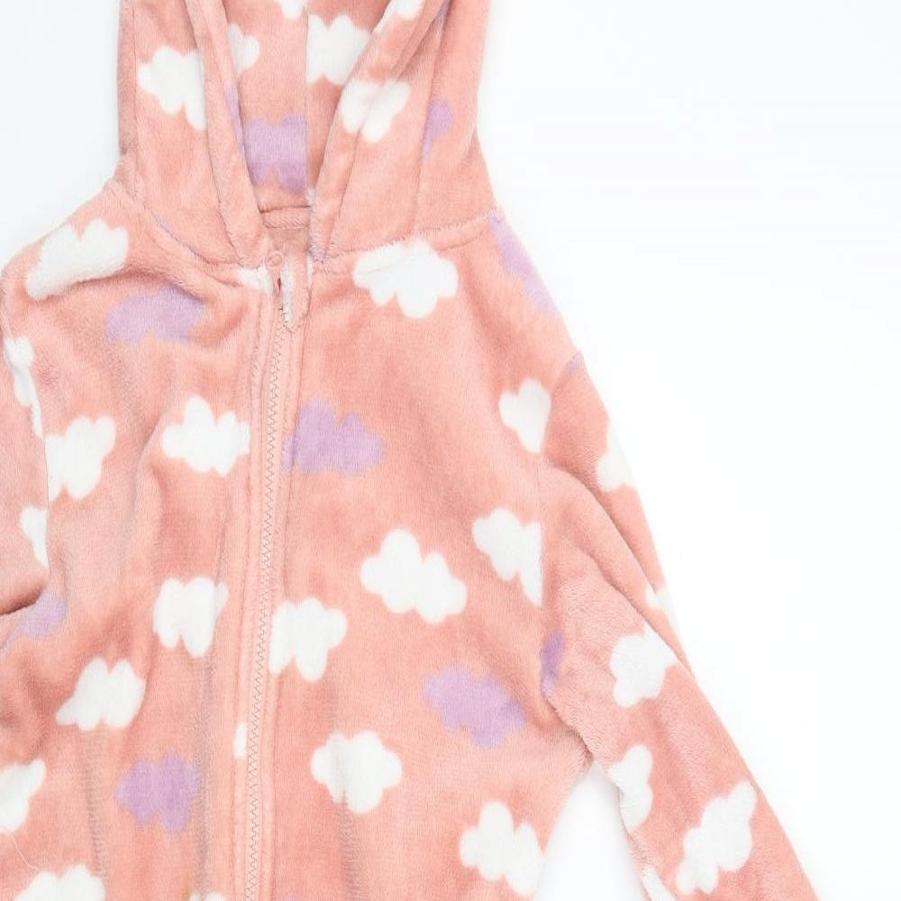lilly&dan Girls Pink Solid  Cami One Piece Size 7-8 Years