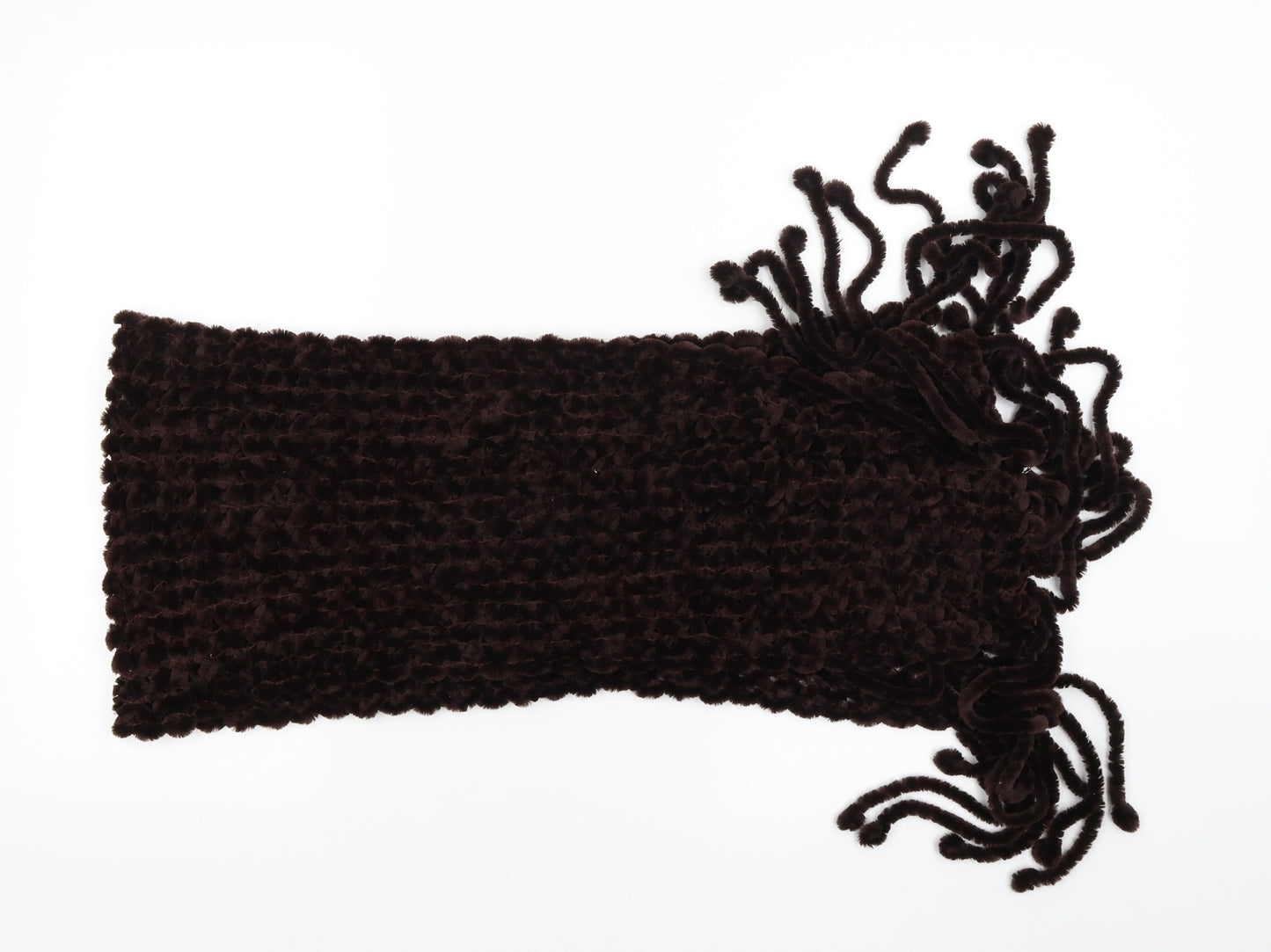 Preworn Womens Brown    Scarf