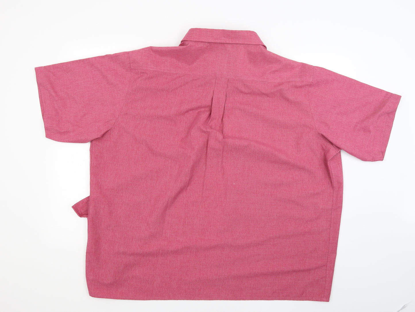 Cotton Trader Mens Pink    Dress Shirt Size 2XL