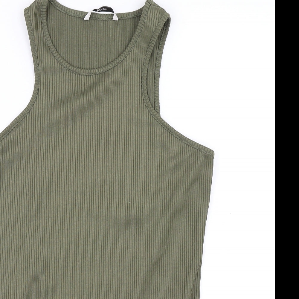 TU Womens Green   Basic Tank Size 14