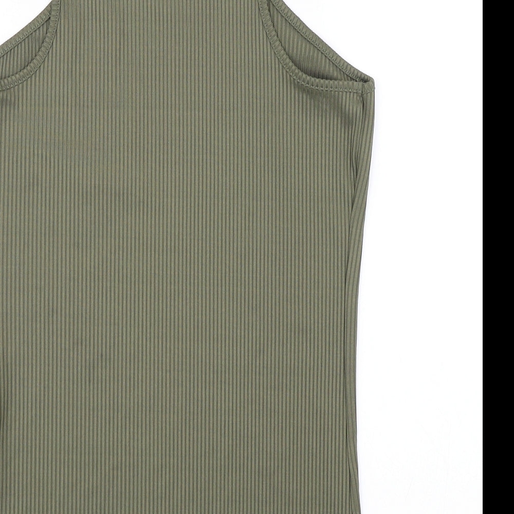TU Womens Green   Basic Tank Size 14