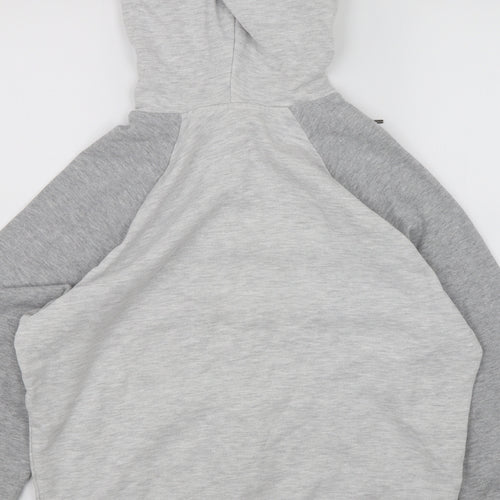 Topman Mens Grey   Full Zip Hoodie Size XS