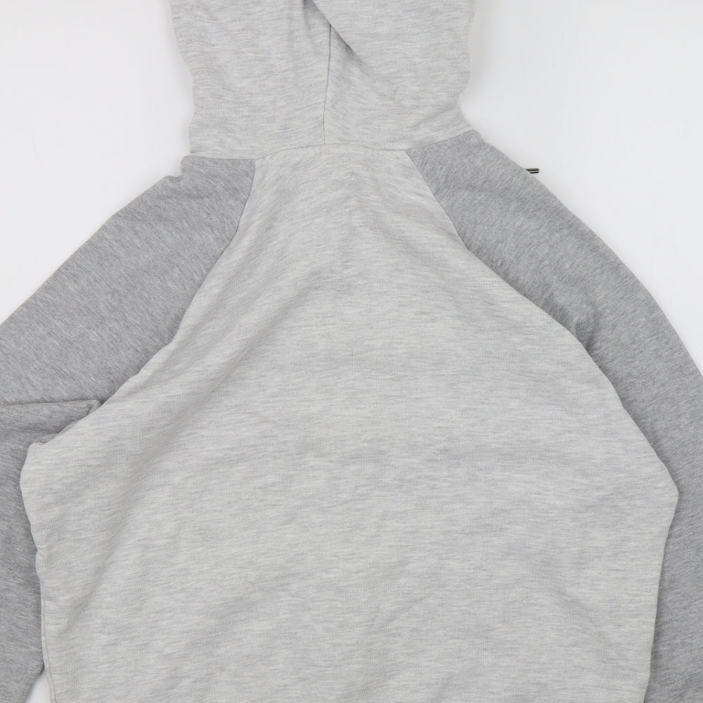 Topman Mens Grey   Full Zip Hoodie Size XS