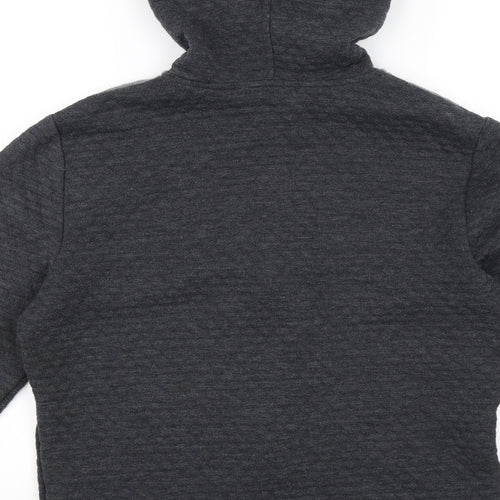 Topman Mens Grey   Full Zip Hoodie Size S