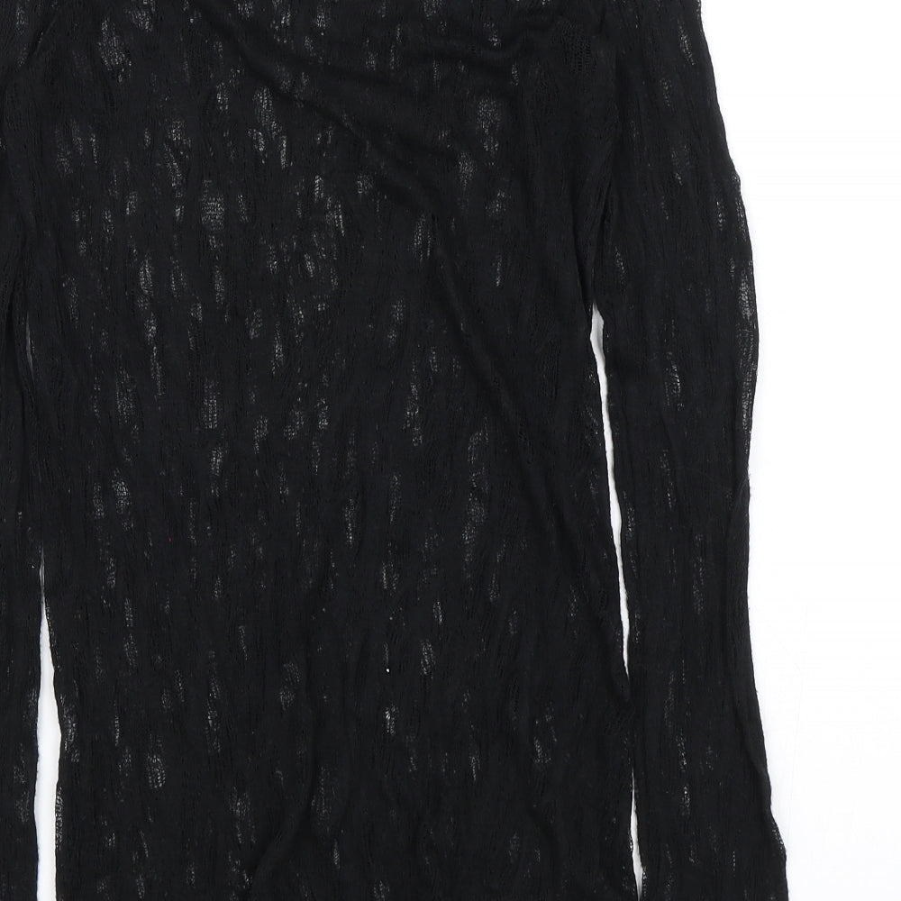 Zara Womens Black   Basic Blouse Size 8