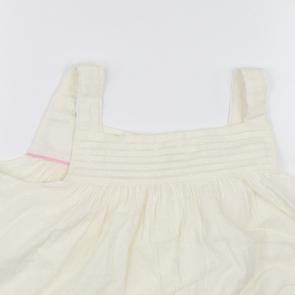 Boden Girls White   Basic Blouse Size 13-14 Years