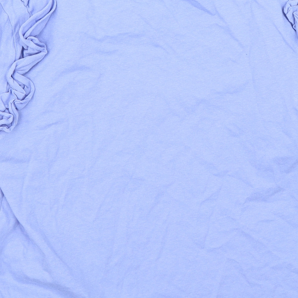Zara Womens Blue   Basic T-Shirt Size S