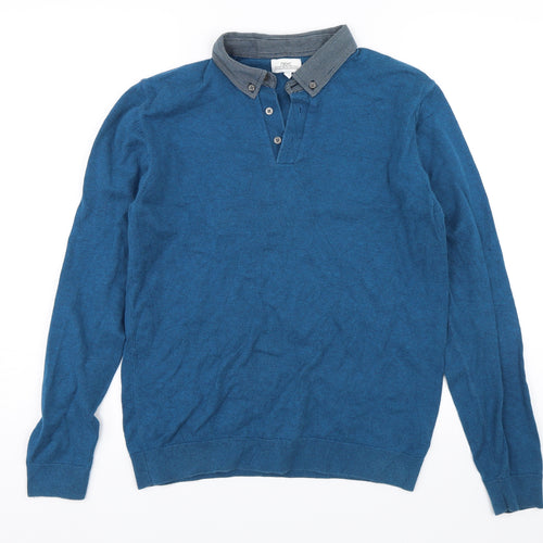 NEXT Mens Blue   Pullover Jumper Size M