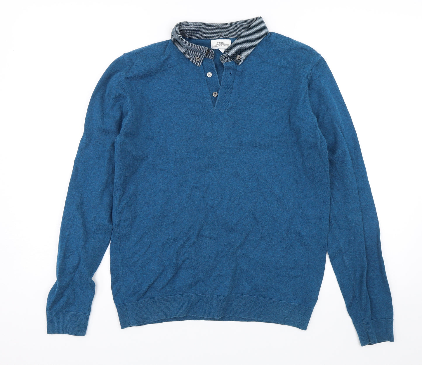 NEXT Mens Blue   Pullover Jumper Size M