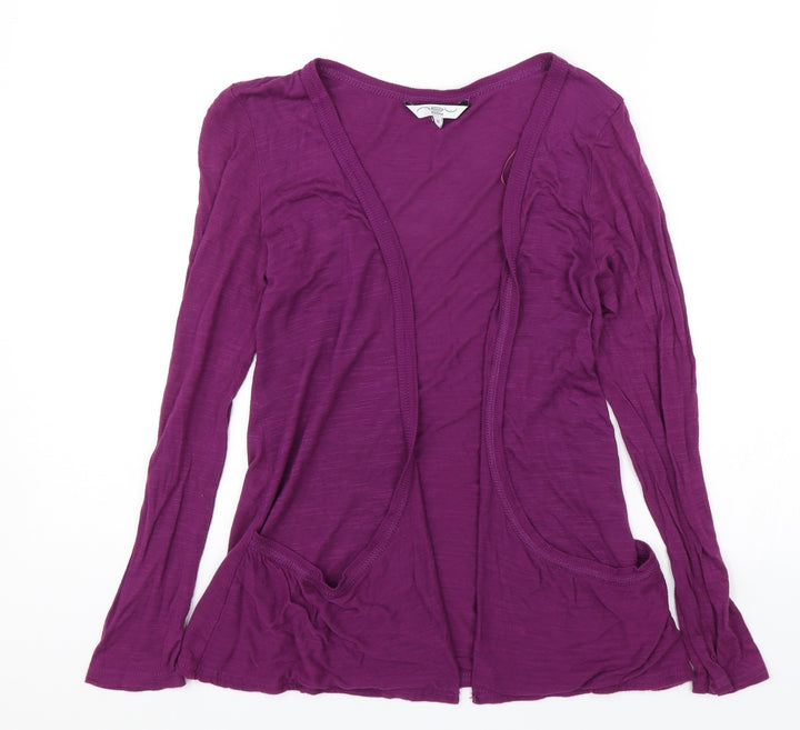 New Look Womens Purple   Shrug Jumper Size 10