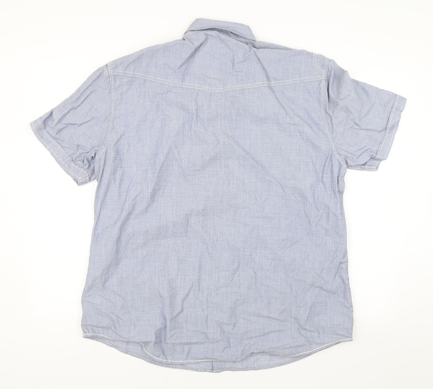 NEXT Mens Blue    Button-Up Size XL