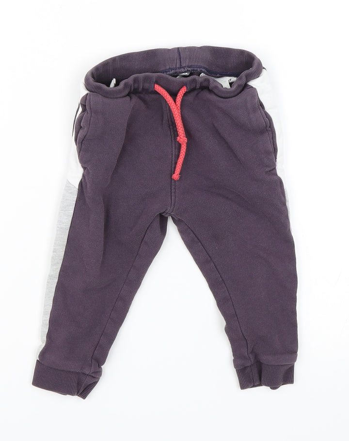 H&M Baby Purple   Track Pants Trousers Size 12 Months