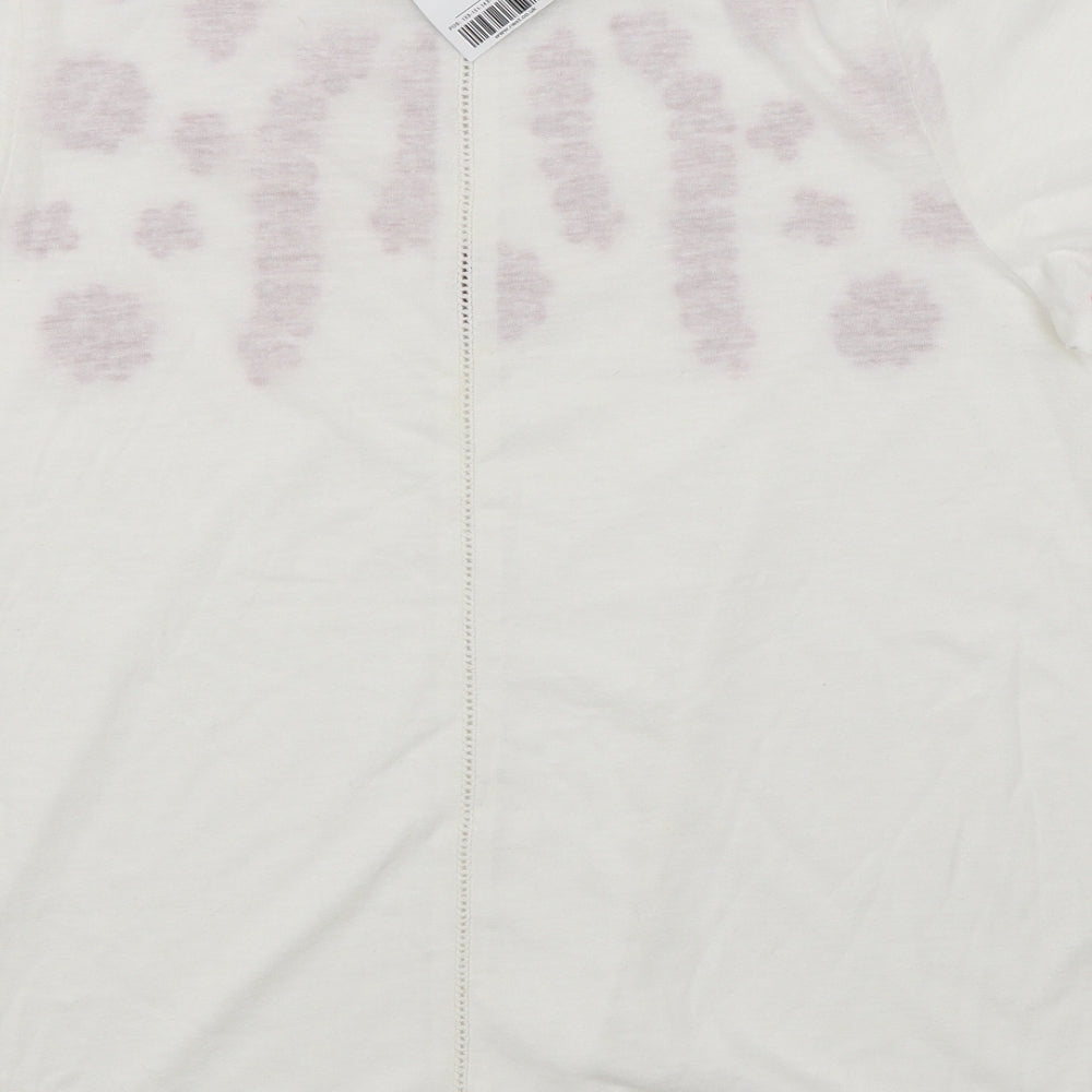 NEXT Womens White   Basic T-Shirt Size 10